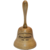 Warther Woodworking Dates of Service Wood Bell