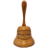 Warther Woodworking Wood Upon Retirement Bell